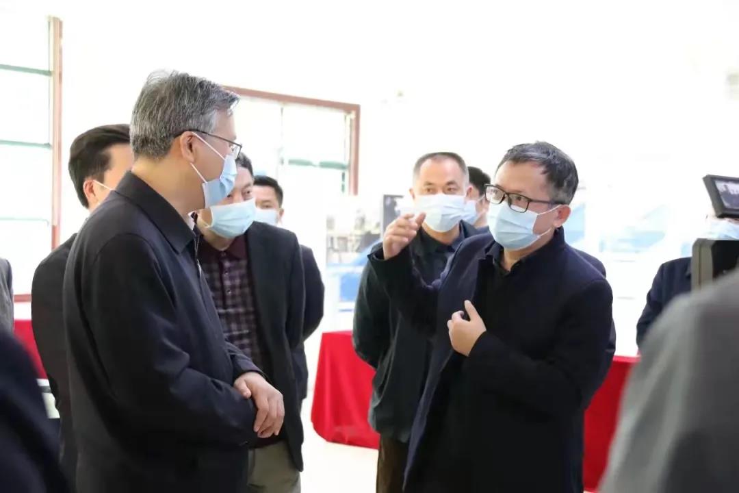 湖南省委常委、政法委書記李殿勛一行蒞臨千盟智能考察