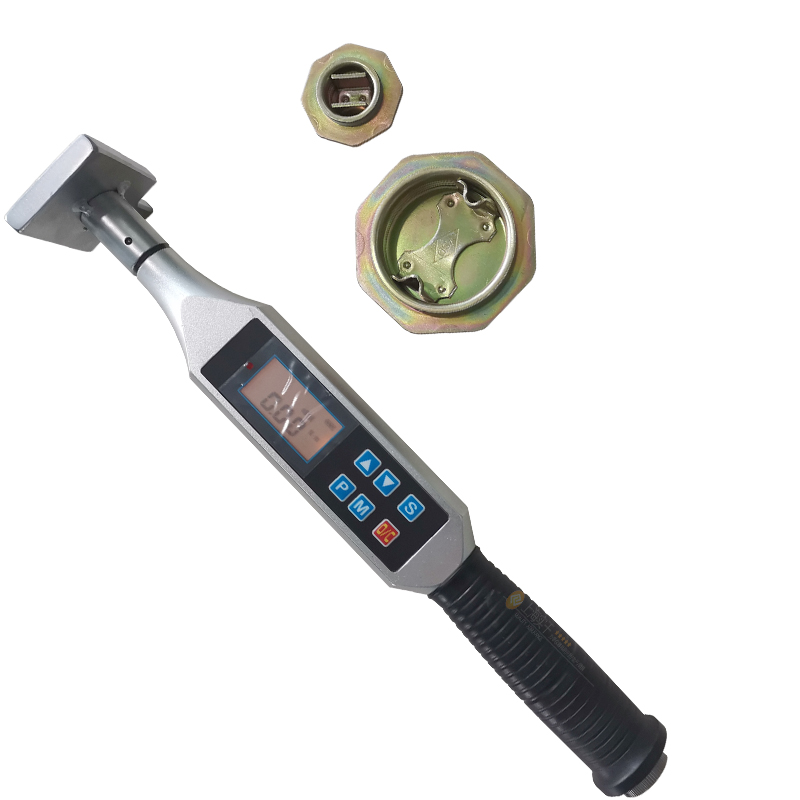 鐵桶的扭矩扳手 可以擰鐵桶數顯扭力扳手 2-10N.m桶蓋頭電子力矩扳手廠家